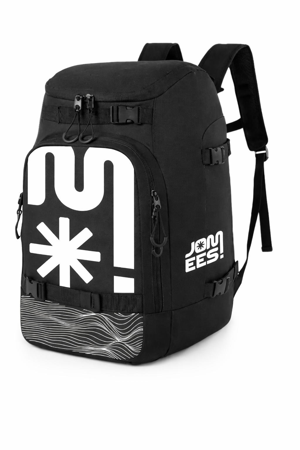 Jomees Padded Boot and Helmet Bag Black and White