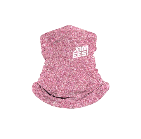 Neck Gaiter Youth Pink Sparkle / Youth