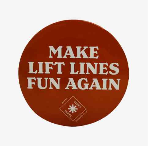 Stickers - Make Lift Lines Orange