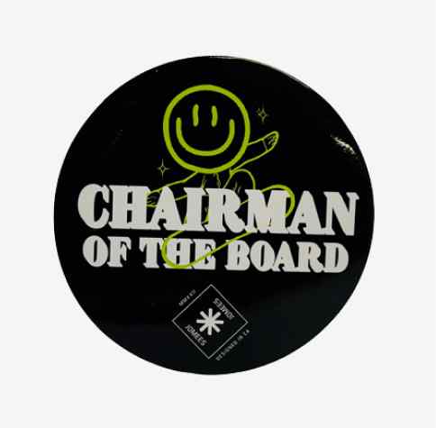 Chairman of the Board Black and White