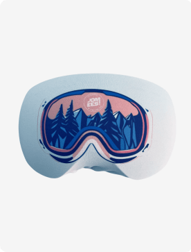 Goggle Covers Never Bored Orange