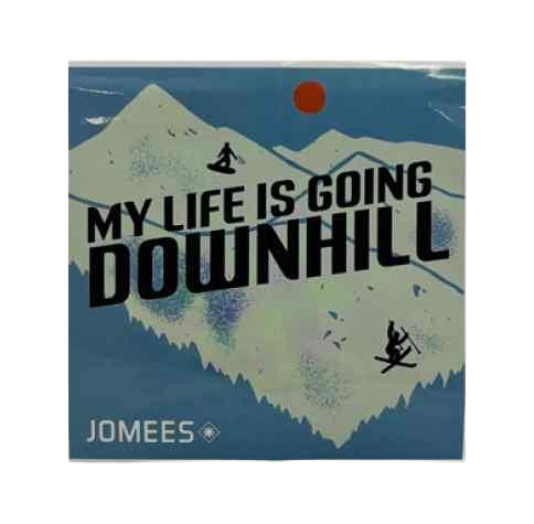 Going Downhill Ice & White