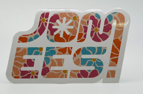 Stickers - Signature Retro Flower